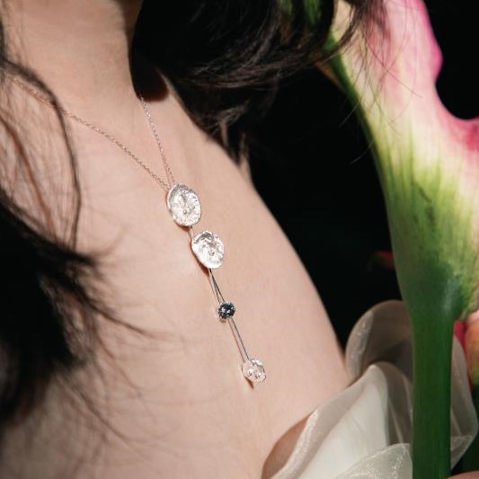 Moonlight Drop Necklace Hover