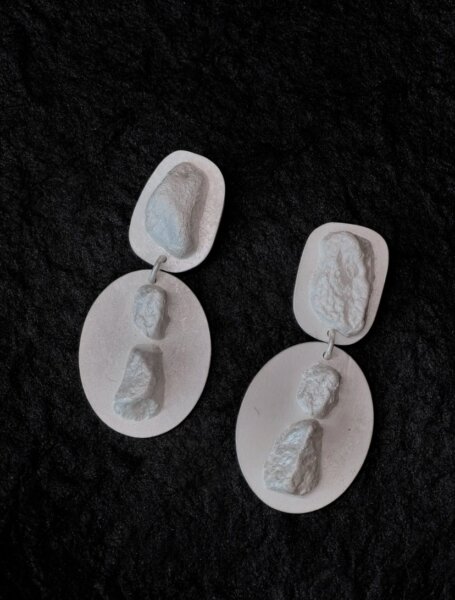 Stone Double Earring