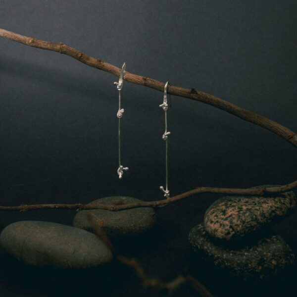 Starlight Earring with 3 knots